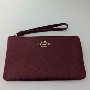 Red Coach Wristlet